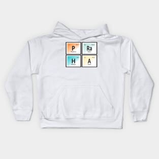 Praha Periodic Table Kids Hoodie